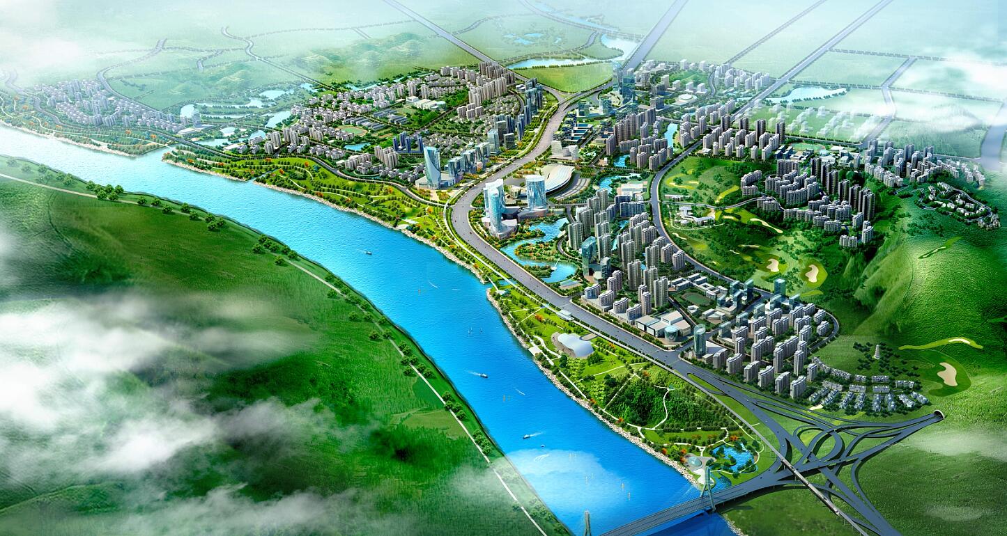 柳州市柳东新区三门江大桥门户区域控制性详细规划及城市设计