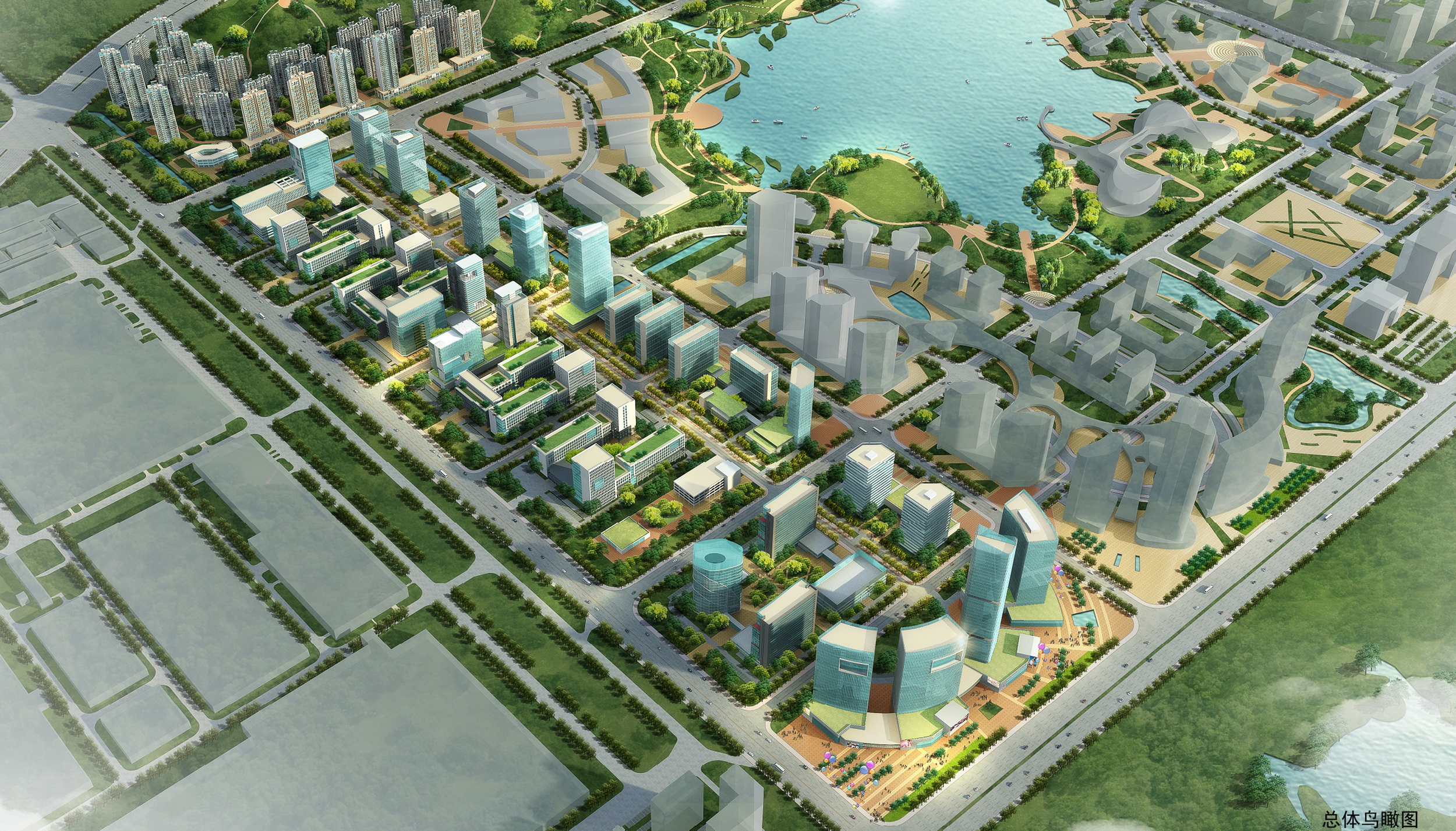 广西柳州汽车城新一代信息技术产业园城市设计