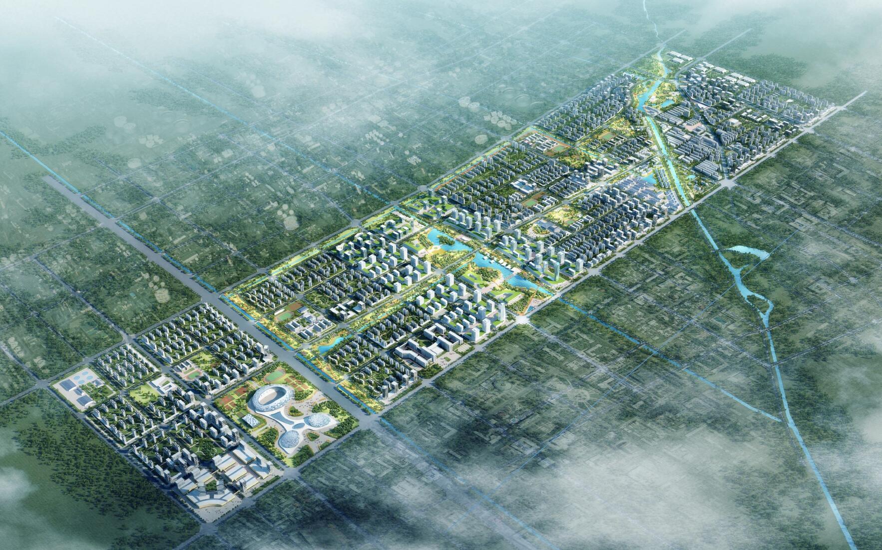 平舆县15平方公里新区城市设计