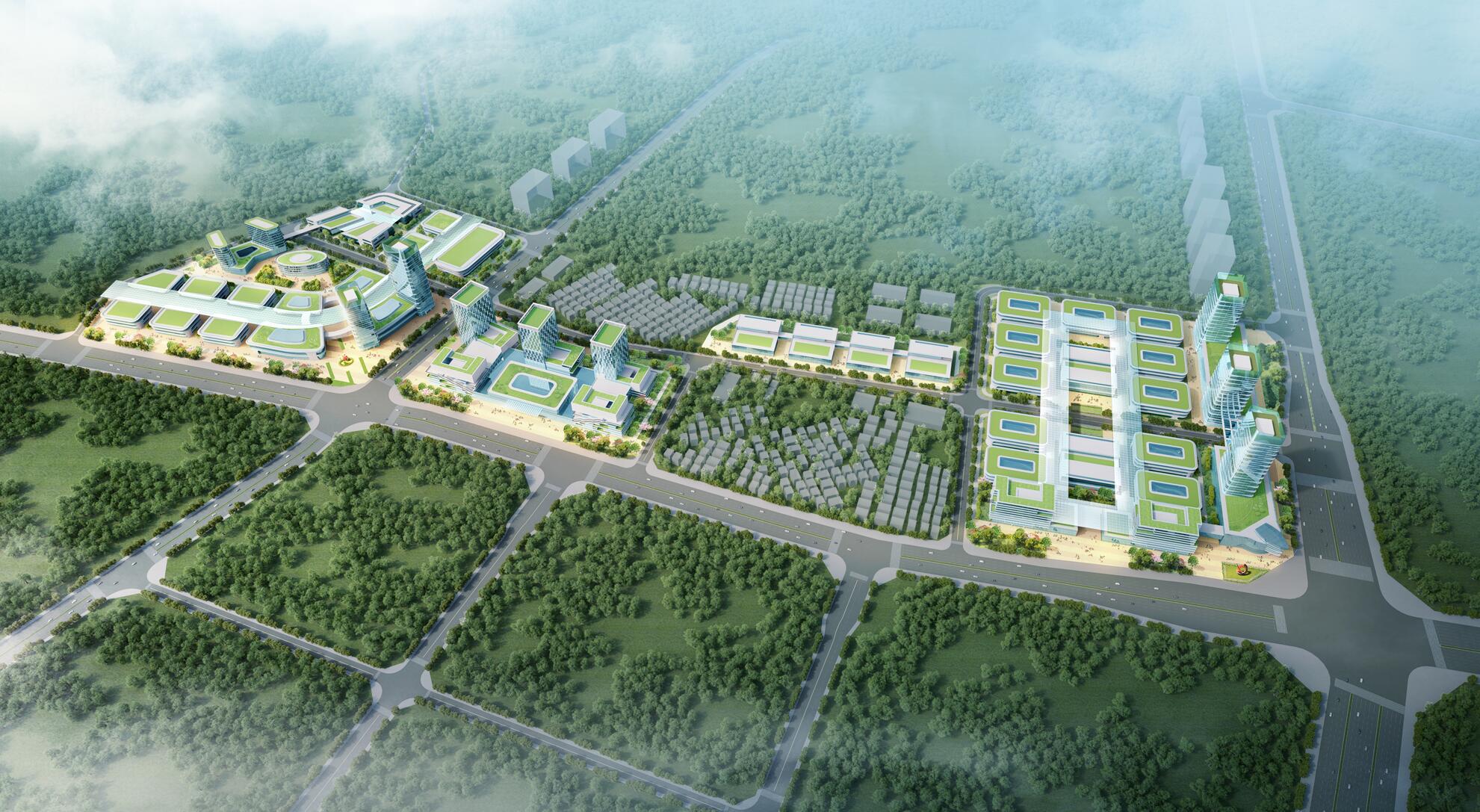广州国际汽配城概念规划