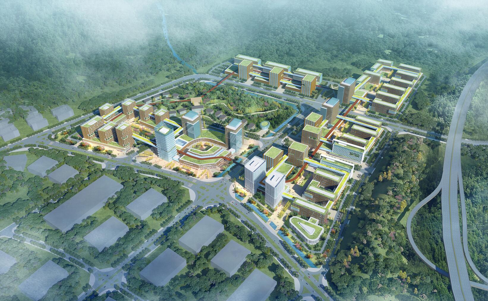 紫金紫城工业园首期核心区发展策划