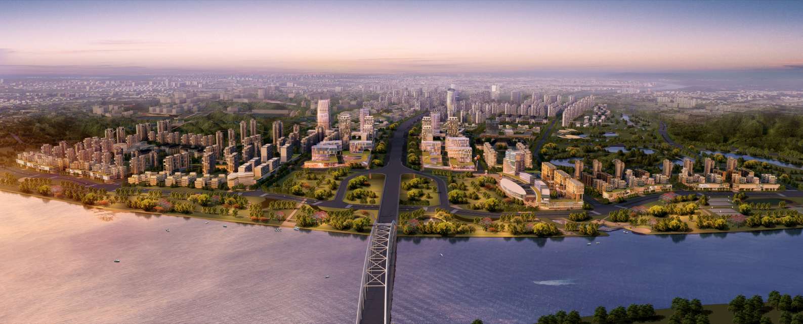 柳州市柳东新区官塘大桥以东区域城市设计