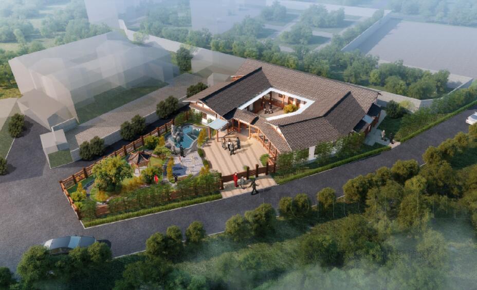 蓝田瑶族乡上东村委幸福安居工程示范点方案设计