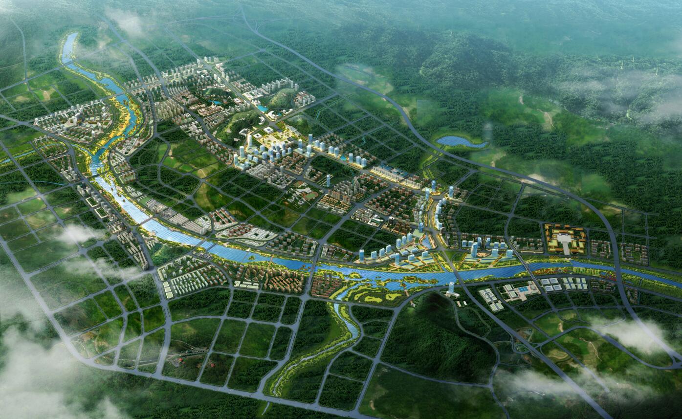 仙游县鲤北中心、木兰溪两侧片区城市设计