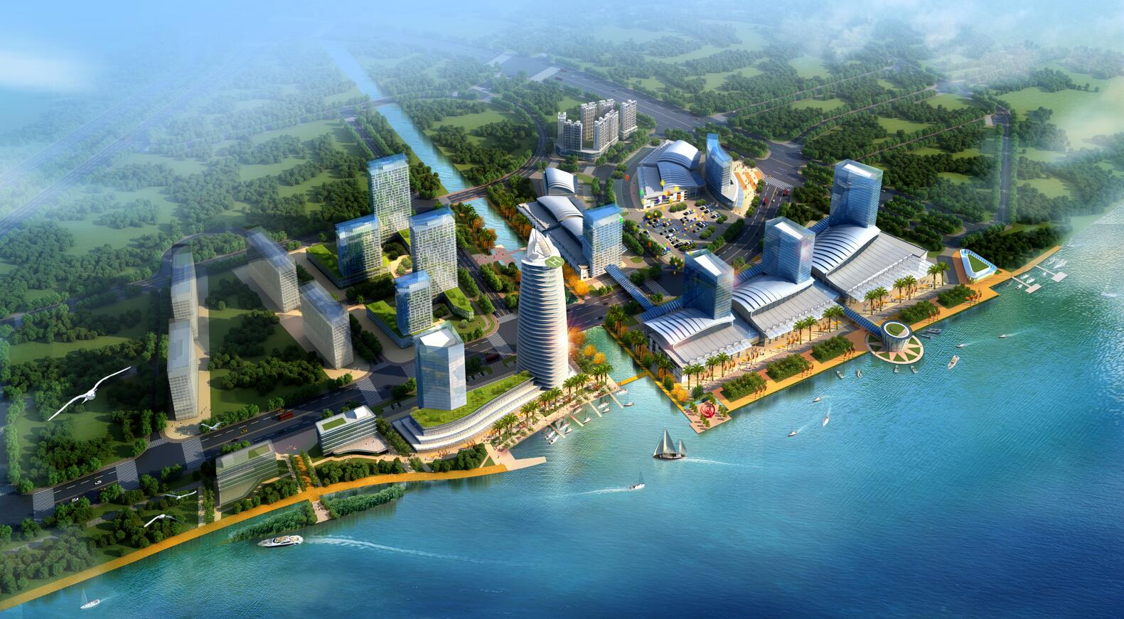 广州水产城概念规划设计